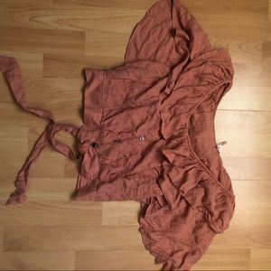 FREE PEOPLE PEPLUM TOP